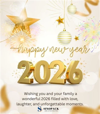 Празднование 2026 года: новогоднее послание от Sinopack Industry