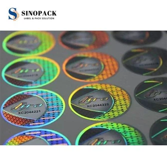 Наклейка с антиподдельной голограммой