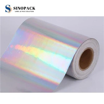 Наклейка-этикетка из ПЭТ-материала Indigo Press Holoygraphic